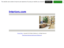 Tablet Screenshot of interiors.com